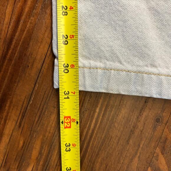 Women's Dickies Madison Loose Fit Double Knee Jeans size 32 light blue color - Picture 7 of 8